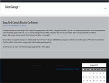 Tablet Screenshot of nagleeparkgarage.com